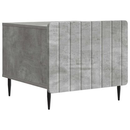 vidaXL Coffee Table Concrete Grey 49 x 50 x 42 cm Engineered Wood 2