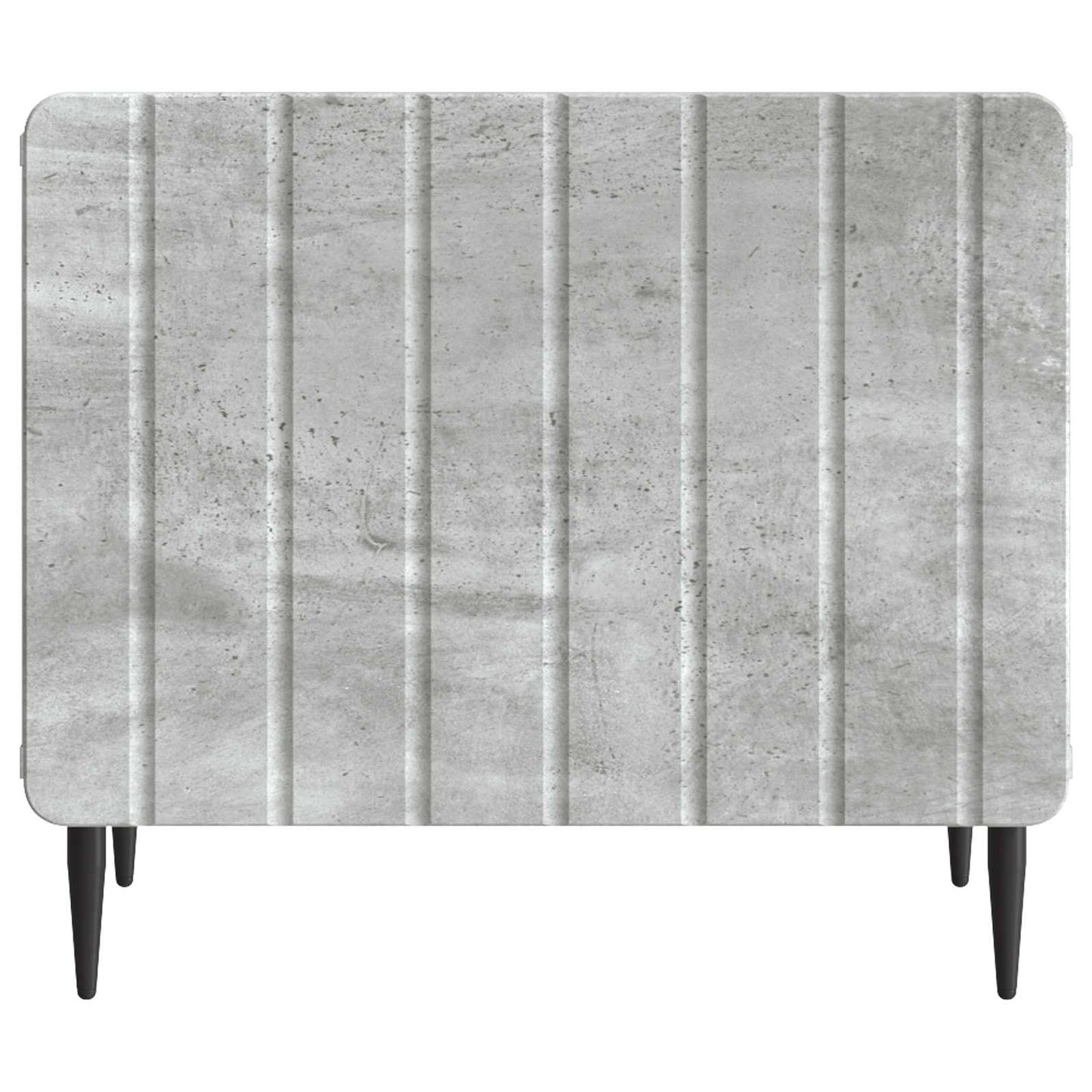 vidaXL Coffee Table Concrete Grey 49 x 50 x 42 cm Engineered Wood 5
