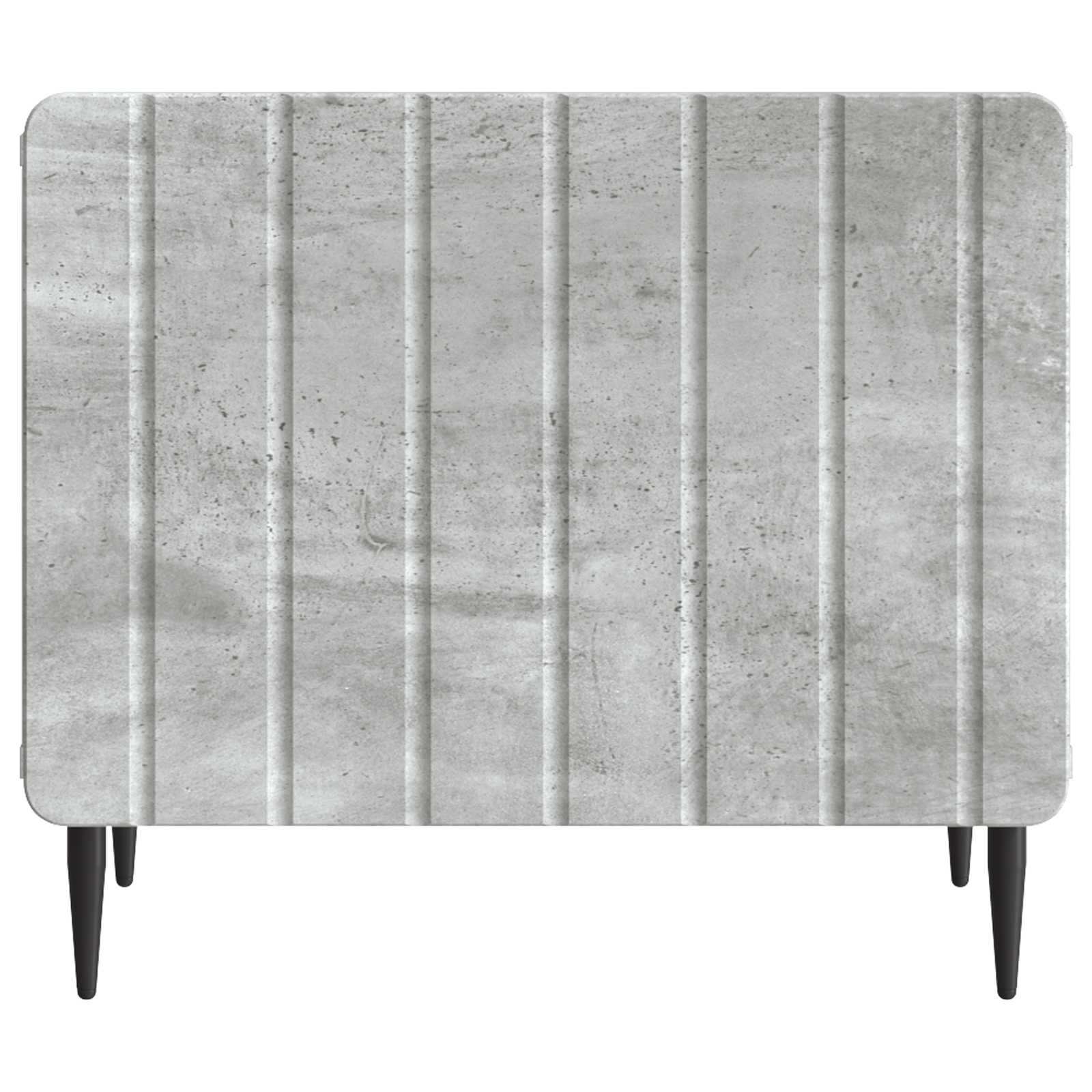 vidaXL Coffee Table Concrete Grey 49 x 50 x 42 cm Engineered Wood 5