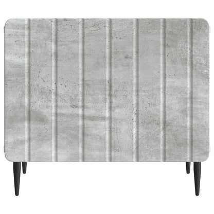 vidaXL Coffee Table Concrete Grey 49 x 50 x 42 cm Engineered Wood 5