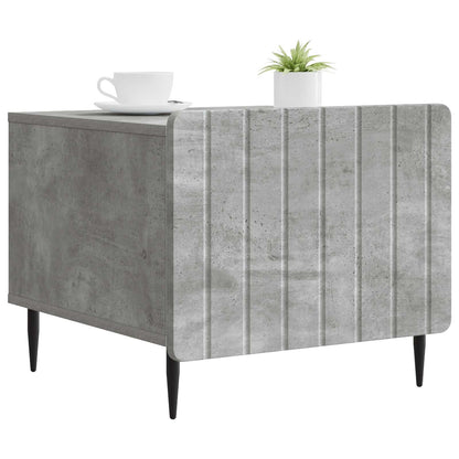 vidaXL Coffee Table Concrete Grey 49 x 50 x 42 cm Engineered Wood 3