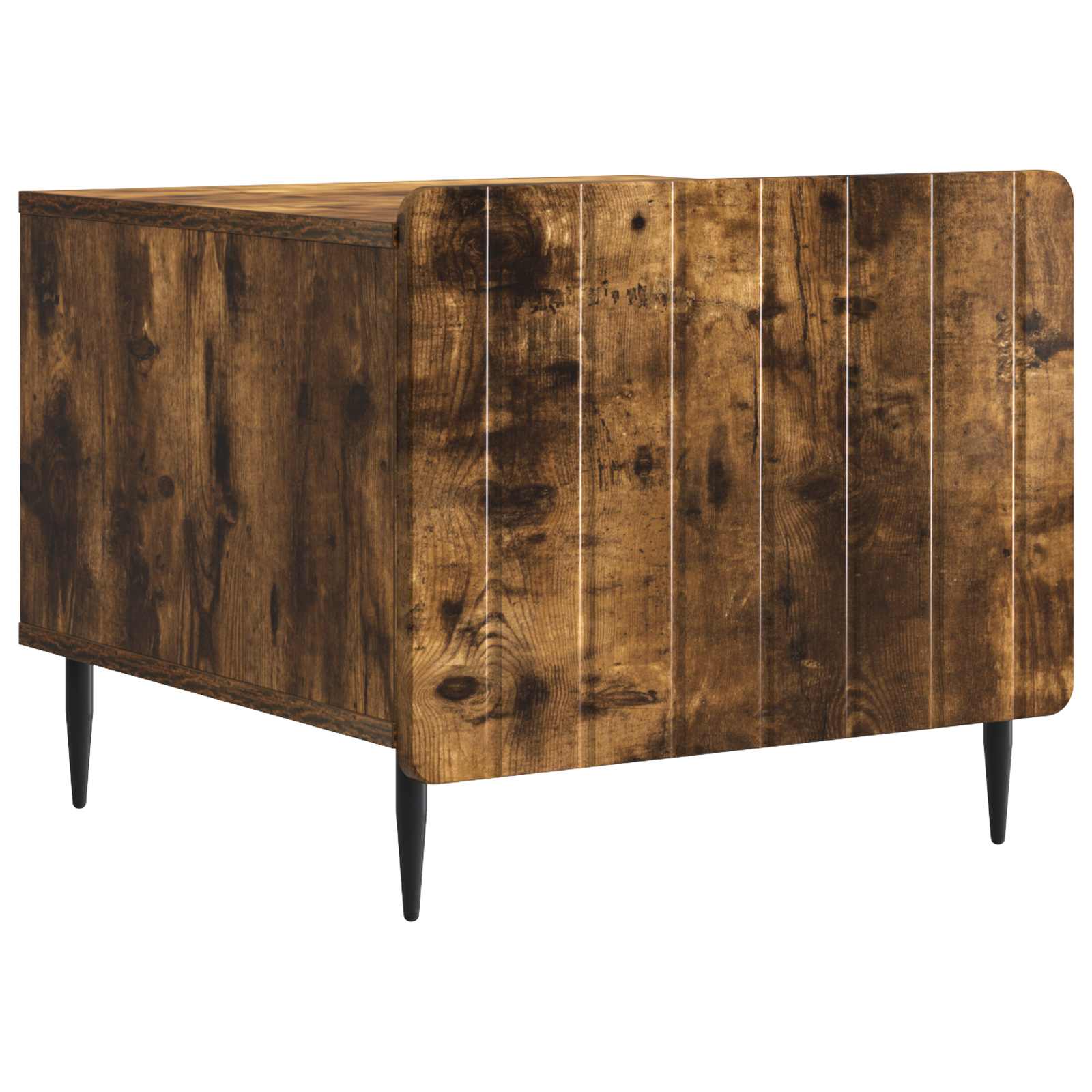 vidaXL Coffee Table Smoked Oak 49 x 50 x 42 cm Engineered Wood 2