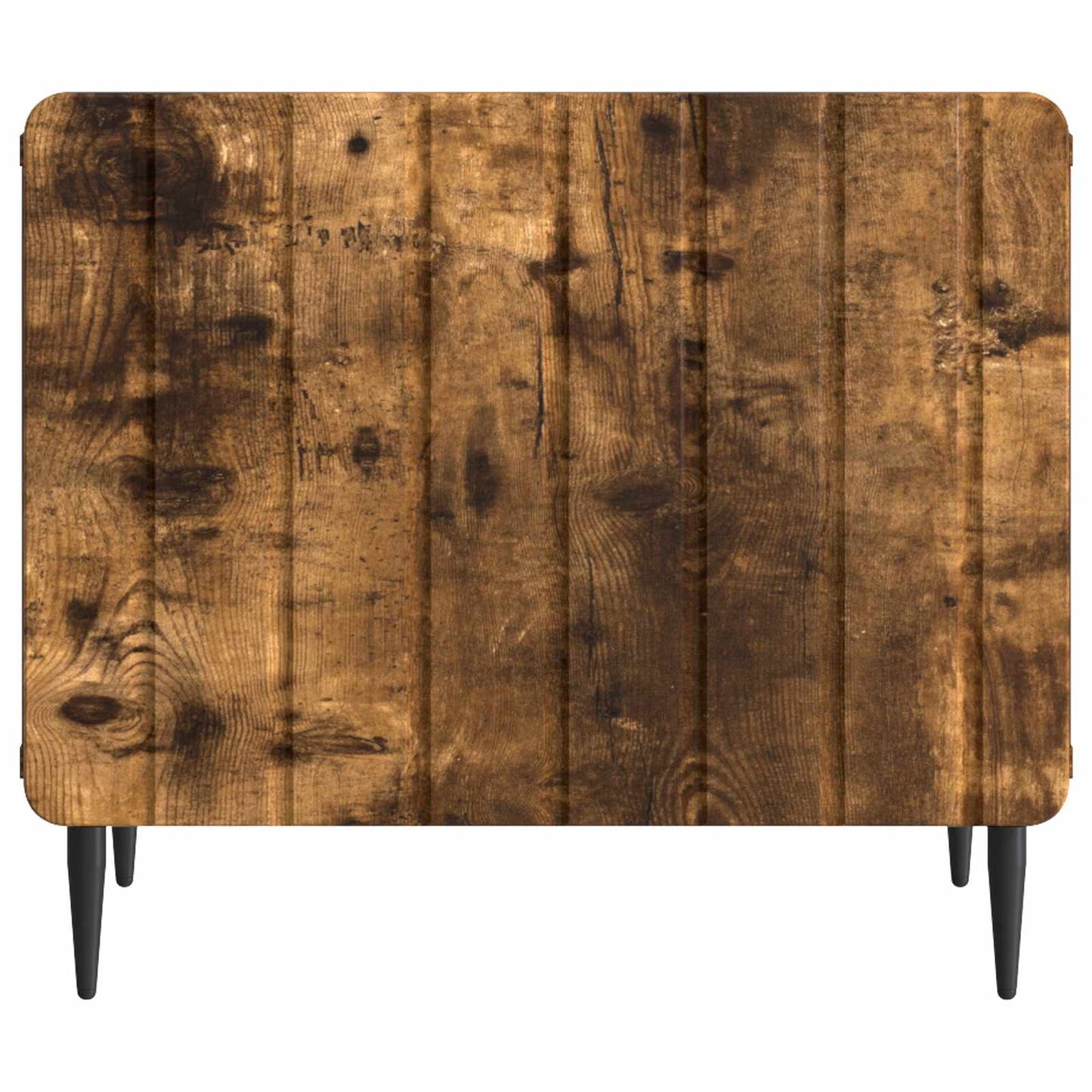 vidaXL Coffee Table Smoked Oak 49 x 50 x 42 cm Engineered Wood 5