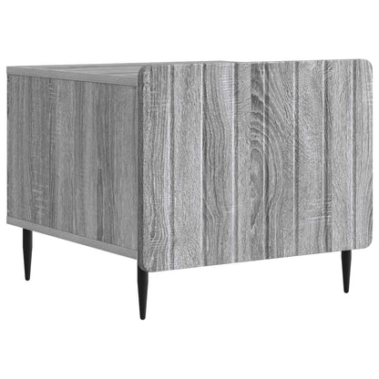vidaXL Coffee Table Grey Sonoma 49 x 50 x 42 cm Engineered Wood 2