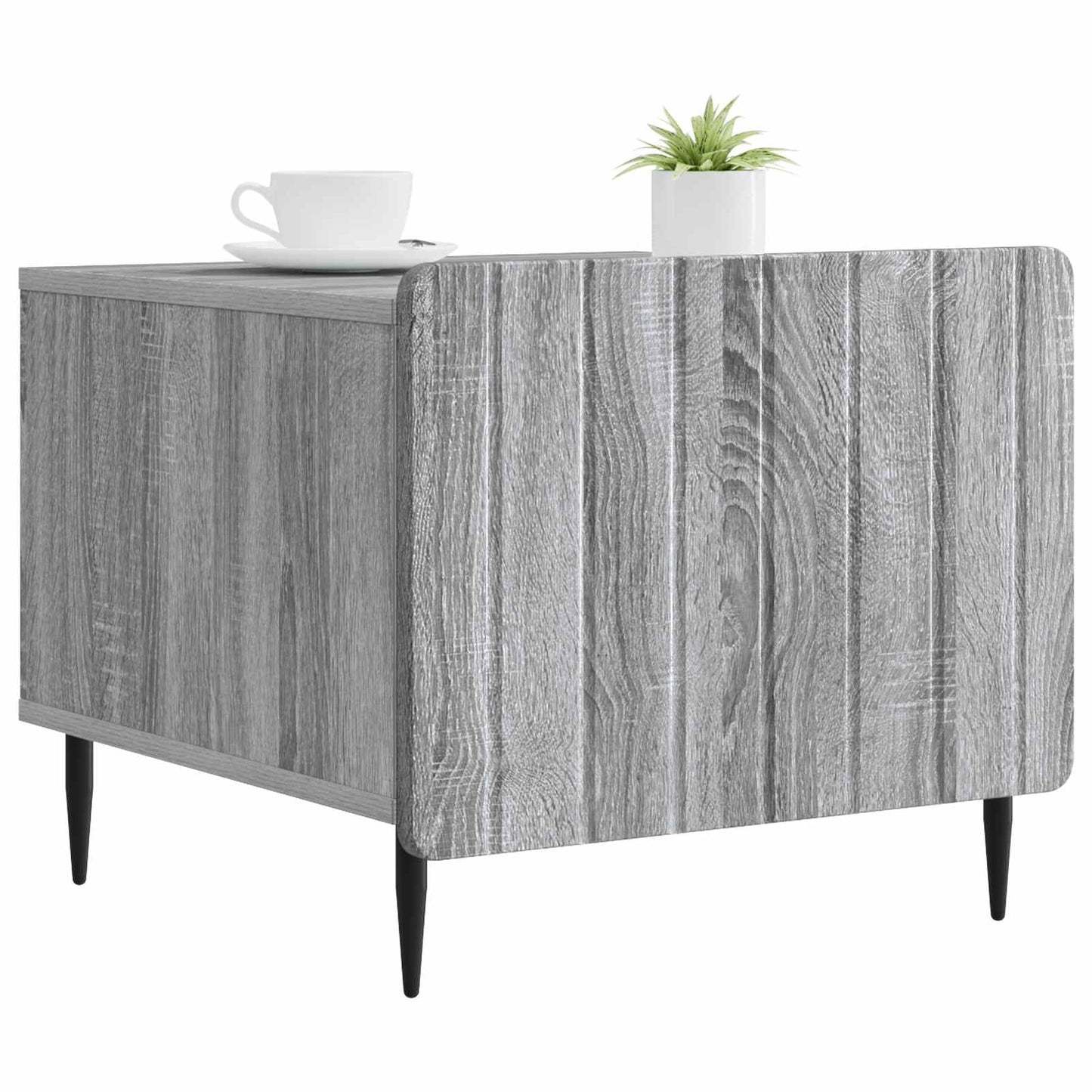 vidaXL Coffee Table Grey Sonoma 49 x 50 x 42 cm Engineered Wood 3