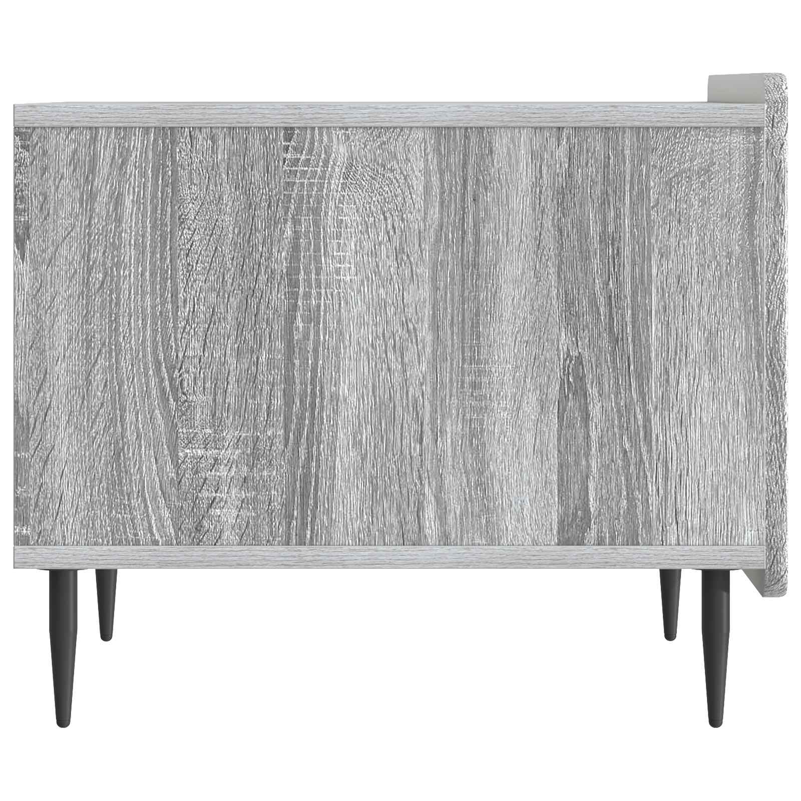 vidaXL Coffee Table Grey Sonoma 49 x 50 x 42 cm Engineered Wood 6