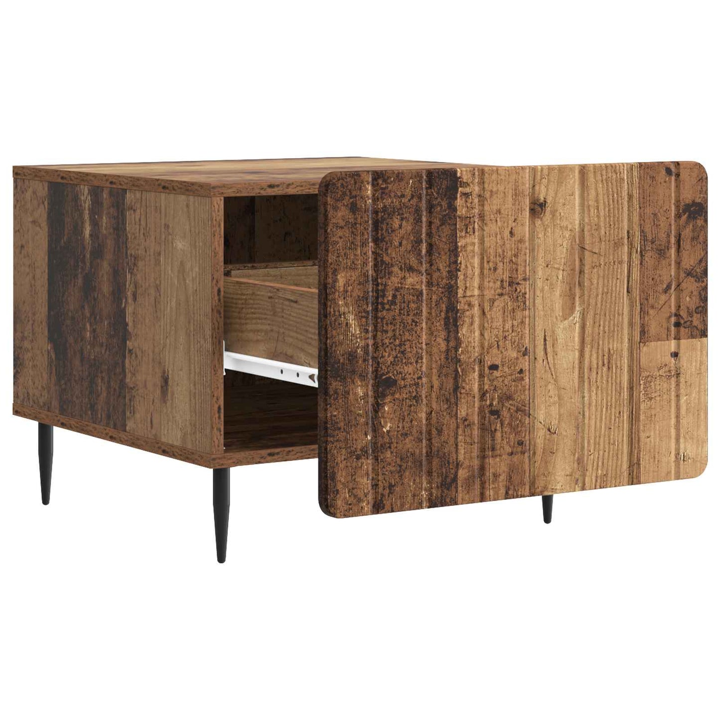 vidaXL Coffee Table Old Wood 49 x 50 x 42 cm Engineered Wood 4