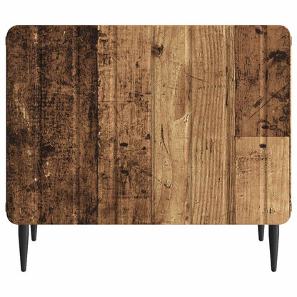 vidaXL Coffee Table Old Wood 49 x 50 x 42 cm Engineered Wood 5