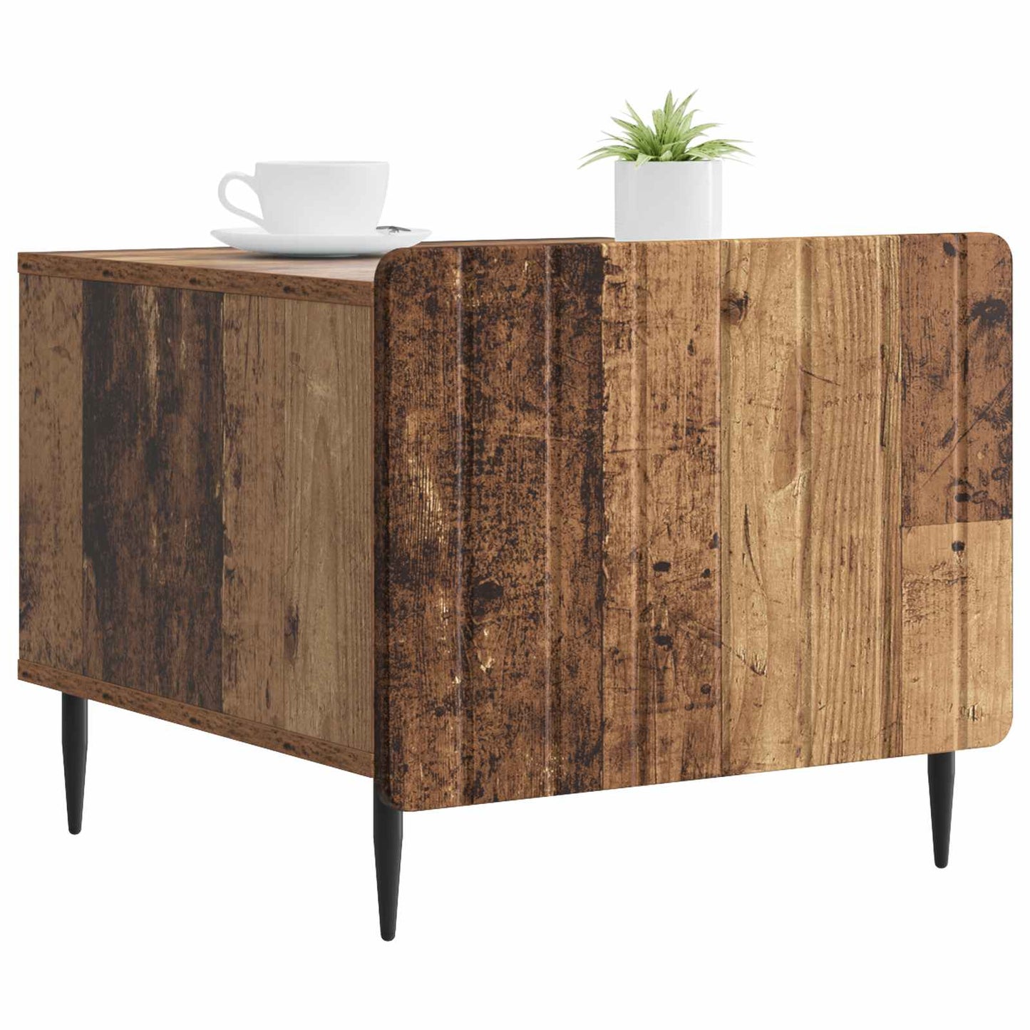 vidaXL Coffee Table Old Wood 49 x 50 x 42 cm Engineered Wood 3