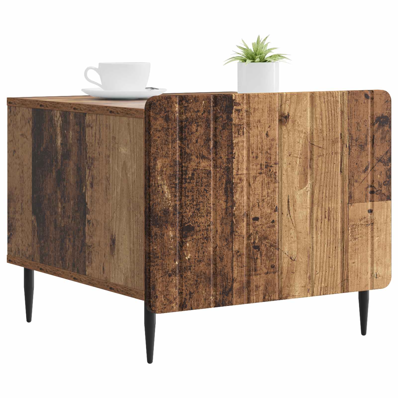 vidaXL Coffee Table Old Wood 49 x 50 x 42 cm Engineered Wood 3