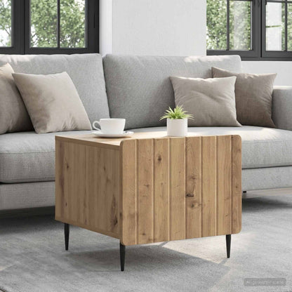 vidaXL Coffee Table Artisan Oak 49 x 50 x 42 cm Engineered Wood 1