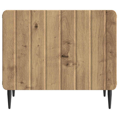 vidaXL Coffee Table Artisan Oak 49 x 50 x 42 cm Engineered Wood 5