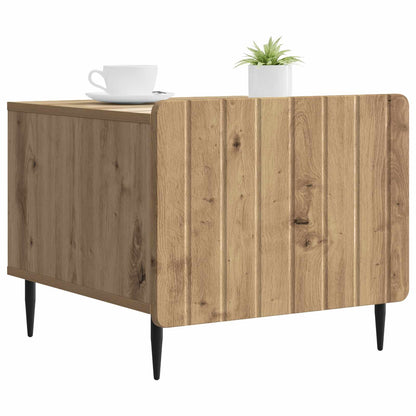 vidaXL Coffee Table Artisan Oak 49 x 50 x 42 cm Engineered Wood 3