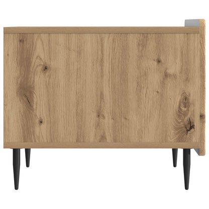 vidaXL Coffee Table Artisan Oak 49 x 50 x 42 cm Engineered Wood 6
