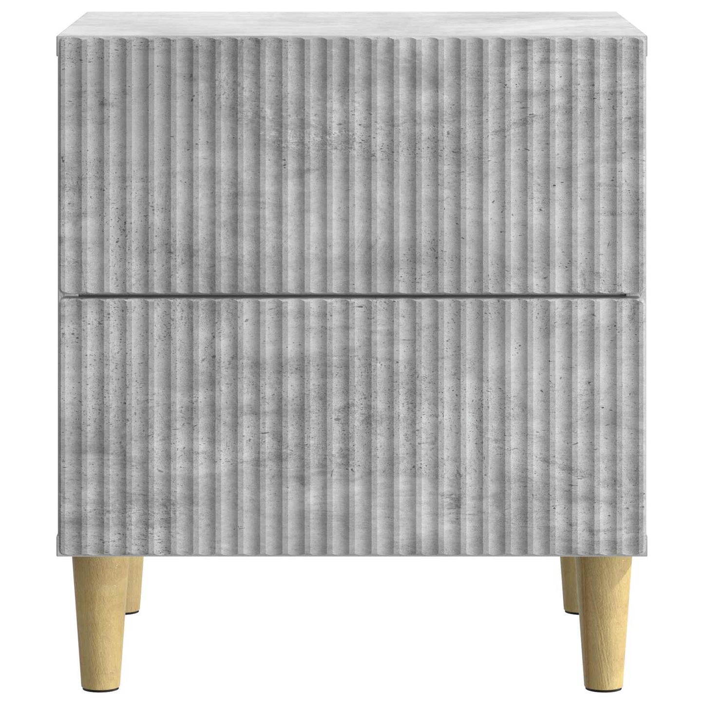 vidaXL Bedside Cabinet Concrete Grey 43 x 34.5 x 48 cm Engineered Wood 5