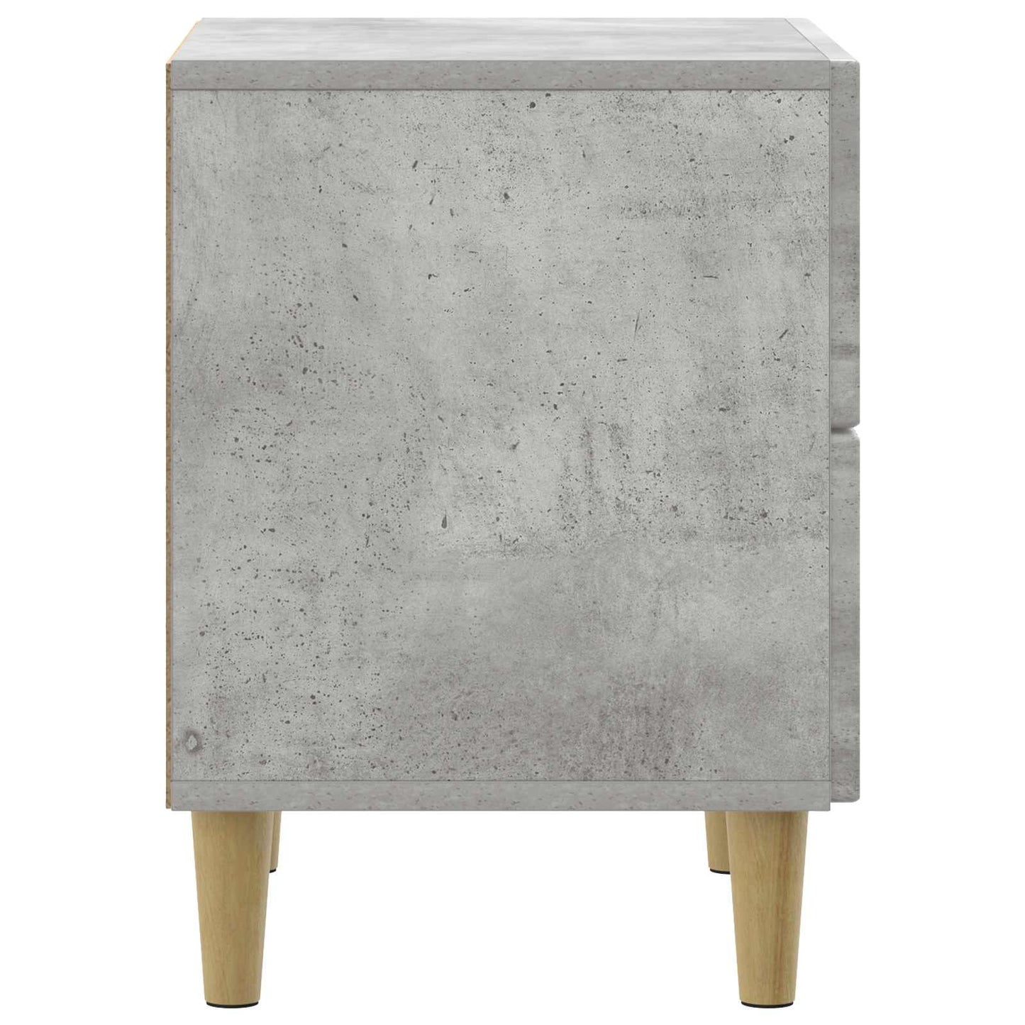 vidaXL Bedside Cabinet Concrete Grey 43 x 34.5 x 48 cm Engineered Wood 6