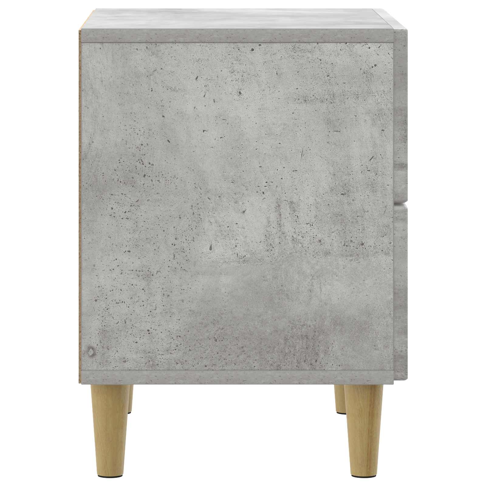 vidaXL Bedside Cabinet Concrete Grey 43 x 34.5 x 48 cm Engineered Wood 6