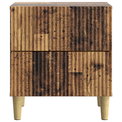 vidaXL Bedside Cabinet Old Wood 43 x 34.5 x 48 cm Engineered Wood 5