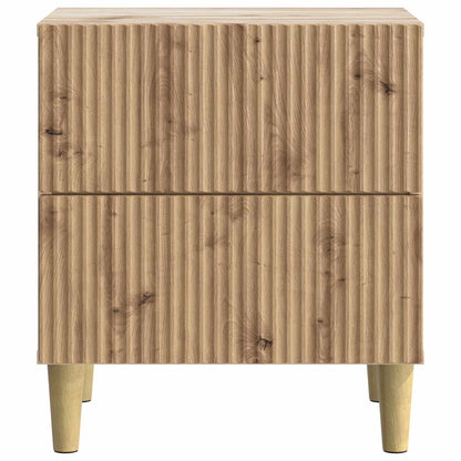 vidaXL Bedside Cabinet Artisan Oak 43 x 34.5 x 48 cm Engineered Wood 5