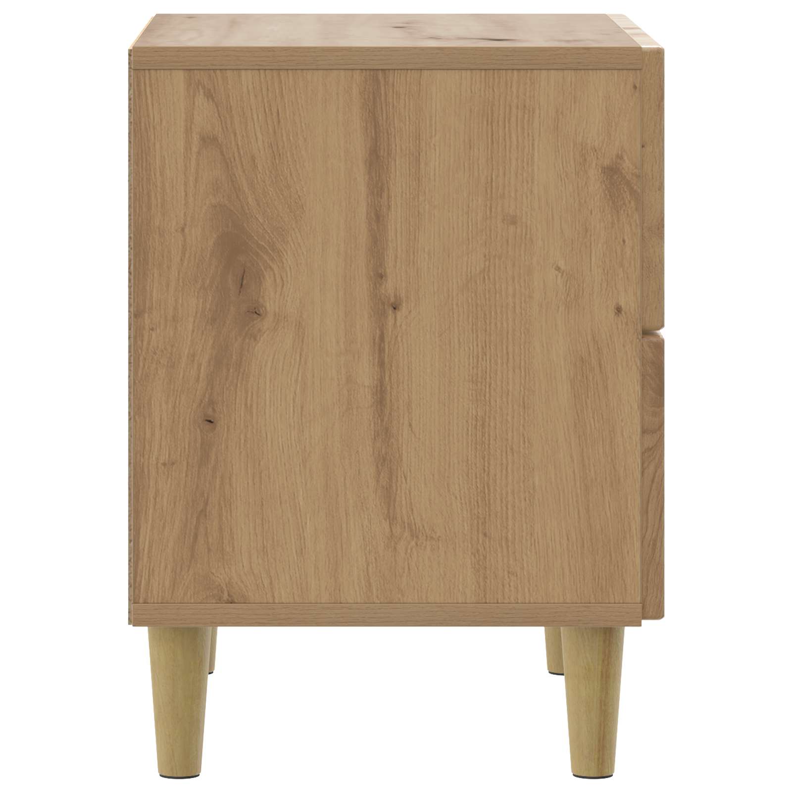 vidaXL Bedside Cabinet Artisan Oak 43 x 34.5 x 48 cm Engineered Wood 6