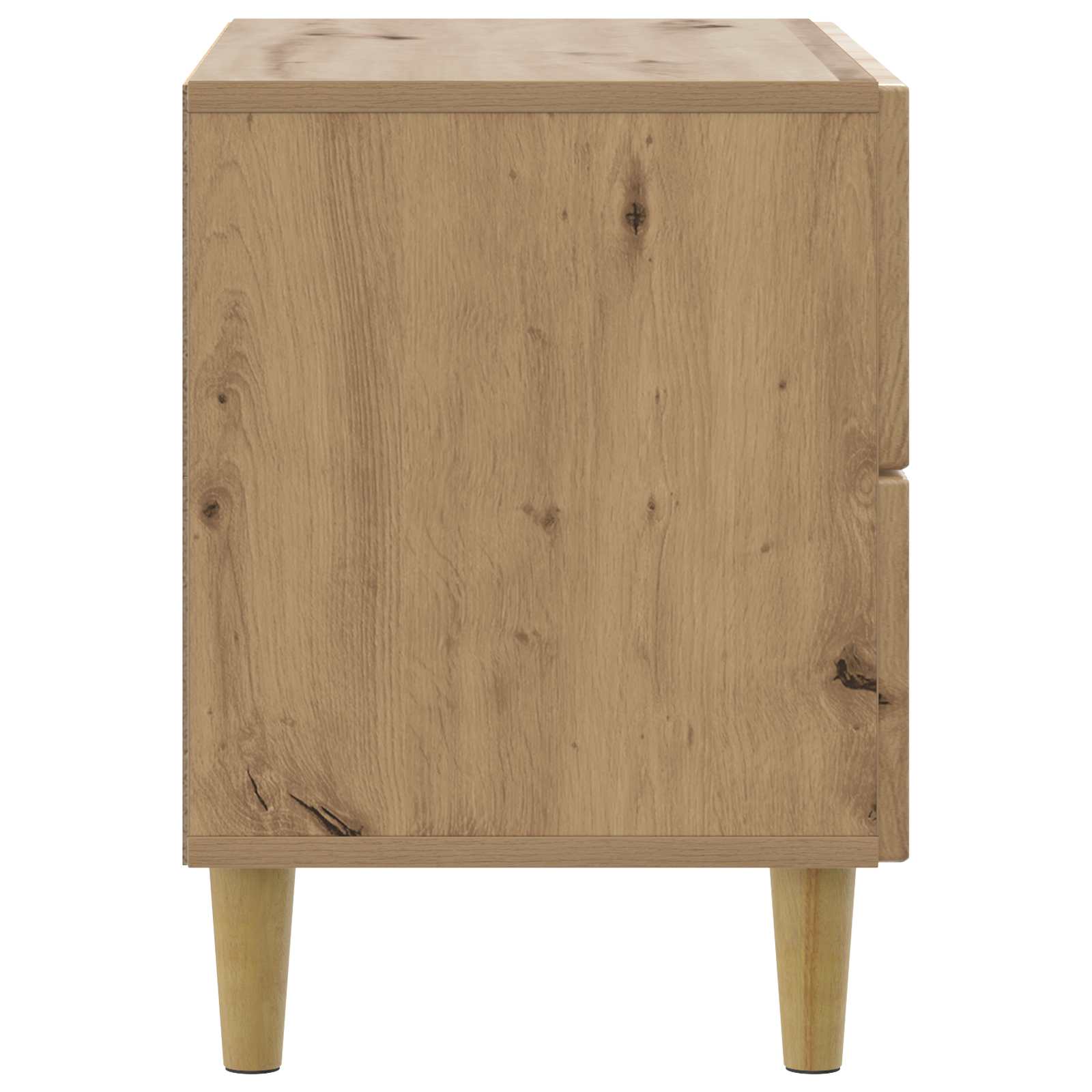 vidaXL Bedside Cabinet Artisan Oak 62 x 34.5 x 48 cm Engineered Wood 6