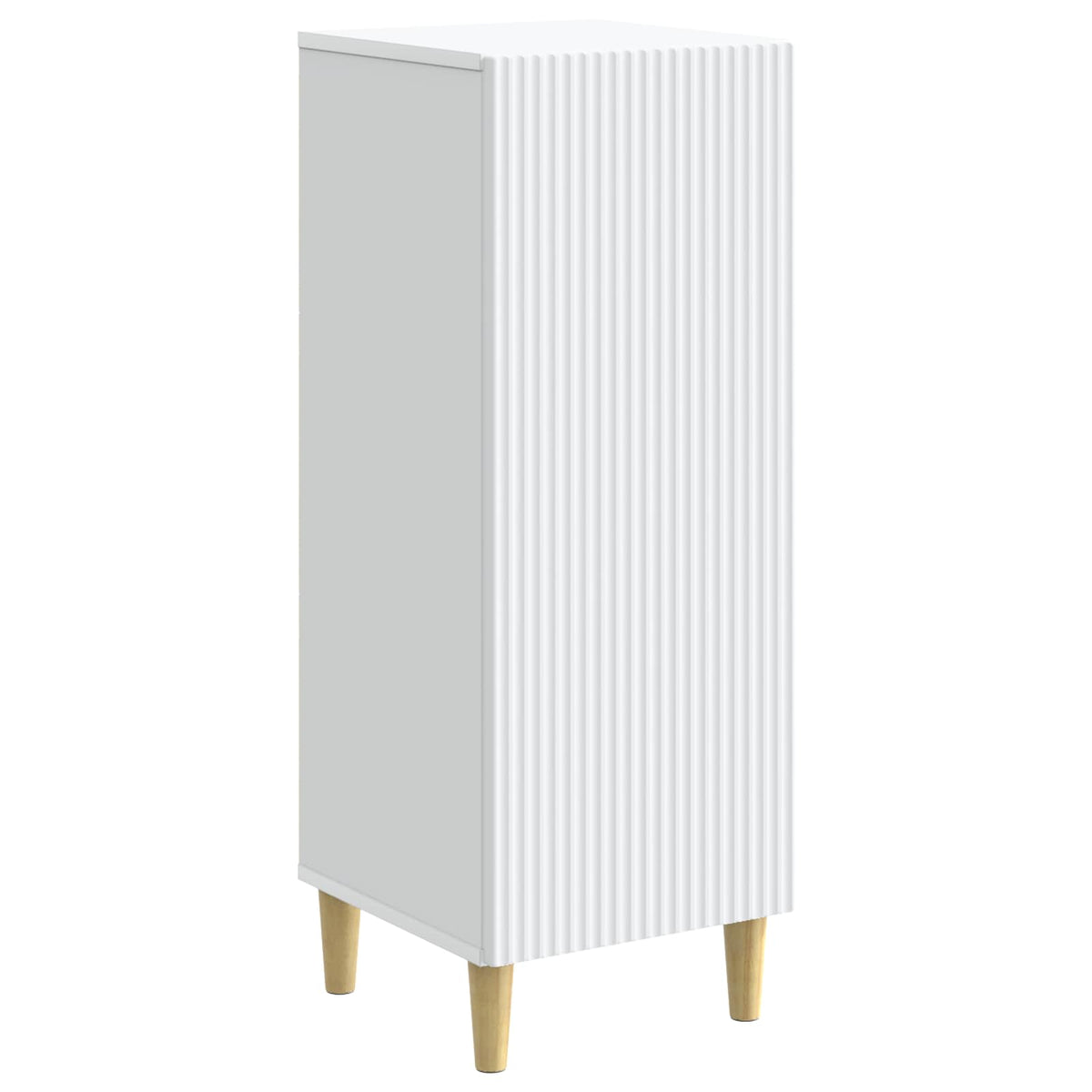 Sideboard 33 x 34.5 x 90 cm Engineered Wood White