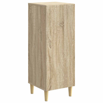 Sideboard 33 x 34.5 x 90 cm Engineered Wood Sonoma oak
