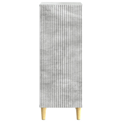 vidaXL Sideboard Concrete Grey 33 x 34.5 x 90 cm Engineered Wood 6