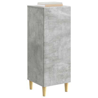 vidaXL Sideboard Concrete Grey 33 x 34.5 x 90 cm Engineered Wood 3