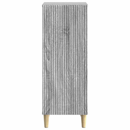 vidaXL Sideboard Grey Sonoma 33 x 34.5 x 90 cm Engineered Wood 6