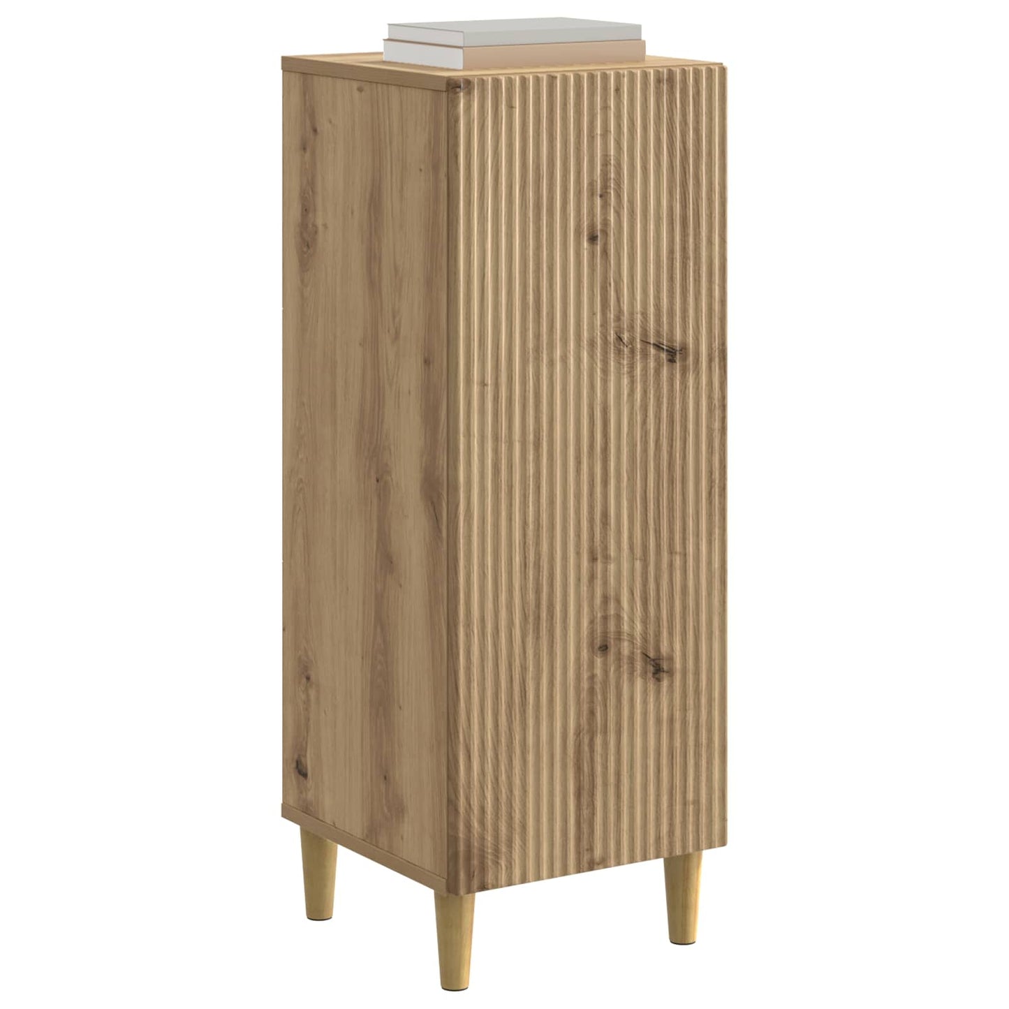 vidaXL Sideboard Artisan Oak 33 x 34.5 x 90 cm Engineered Wood 3