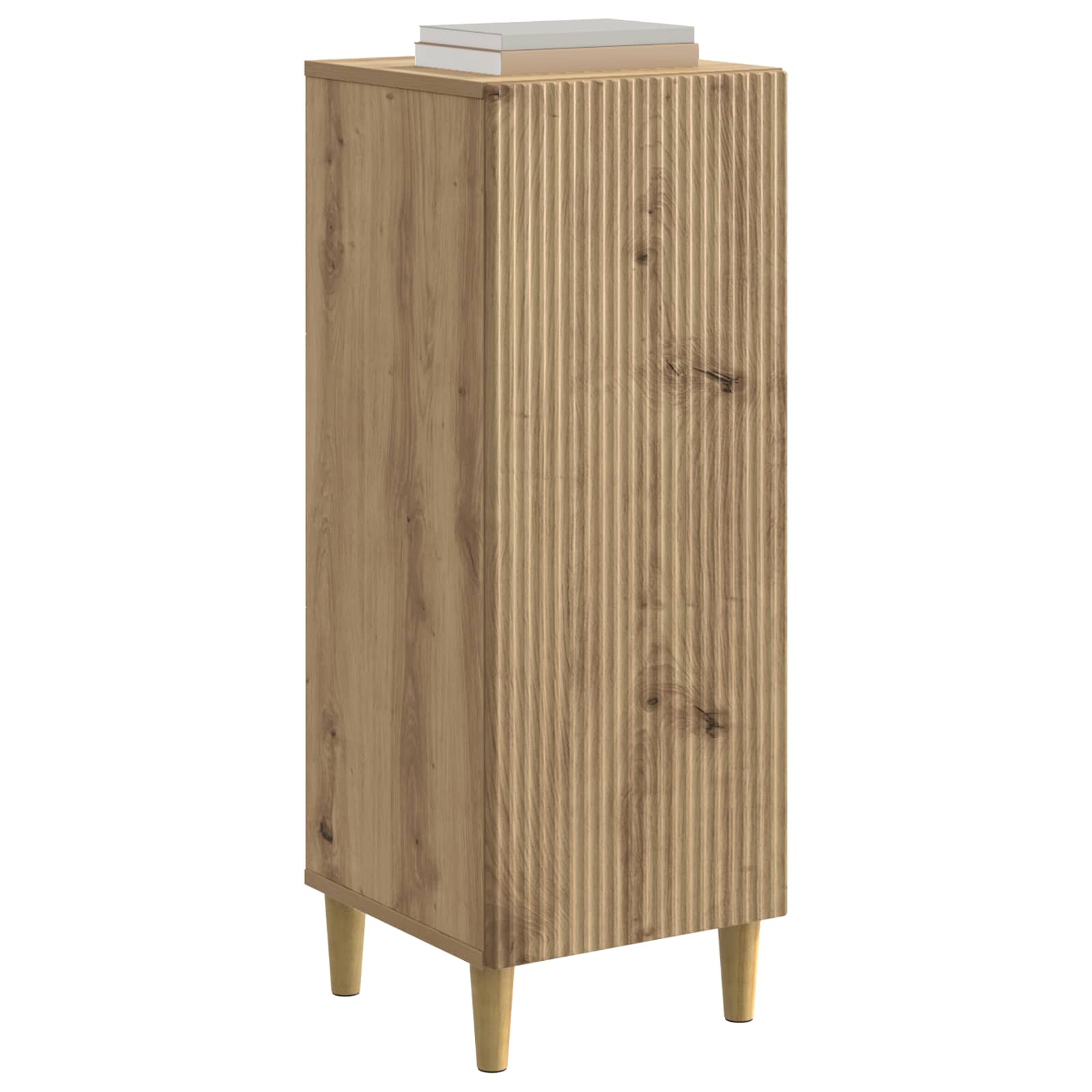 vidaXL Sideboard Artisan Oak 33 x 34.5 x 90 cm Engineered Wood 3