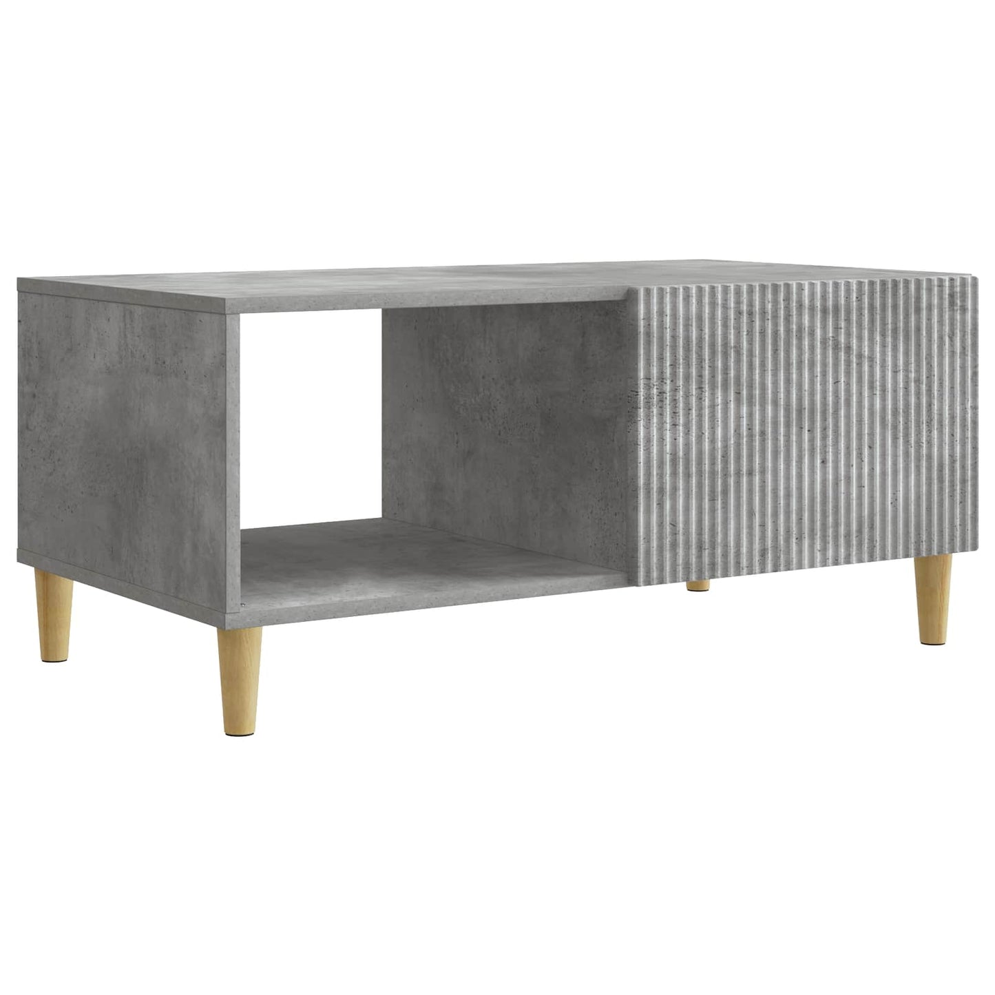 vidaXL Coffee Table Concrete Grey 90 x 50 x 40 cm Engineered Wood 2