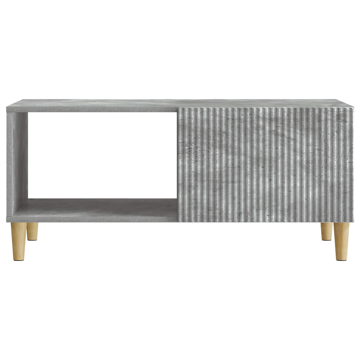 vidaXL Coffee Table Concrete Grey 90 x 50 x 40 cm Engineered Wood 5