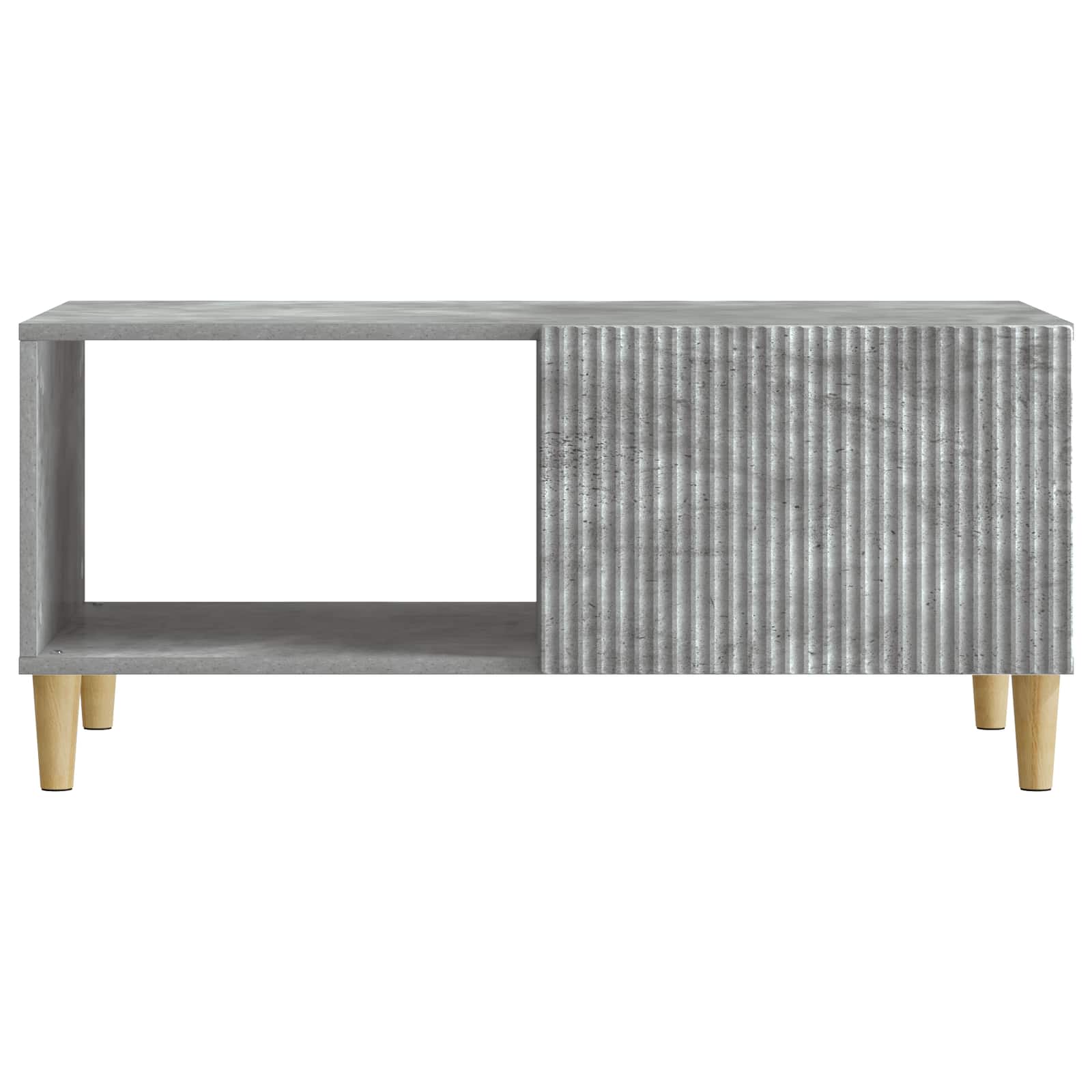 vidaXL Coffee Table Concrete Grey 90 x 50 x 40 cm Engineered Wood 5