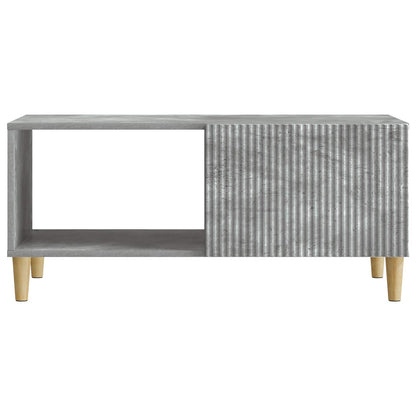vidaXL Coffee Table Concrete Grey 90 x 50 x 40 cm Engineered Wood 5