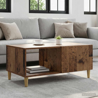 vidaXL Coffee Table Old Wood 90 x 50 x 40 cm Engineered Wood 1