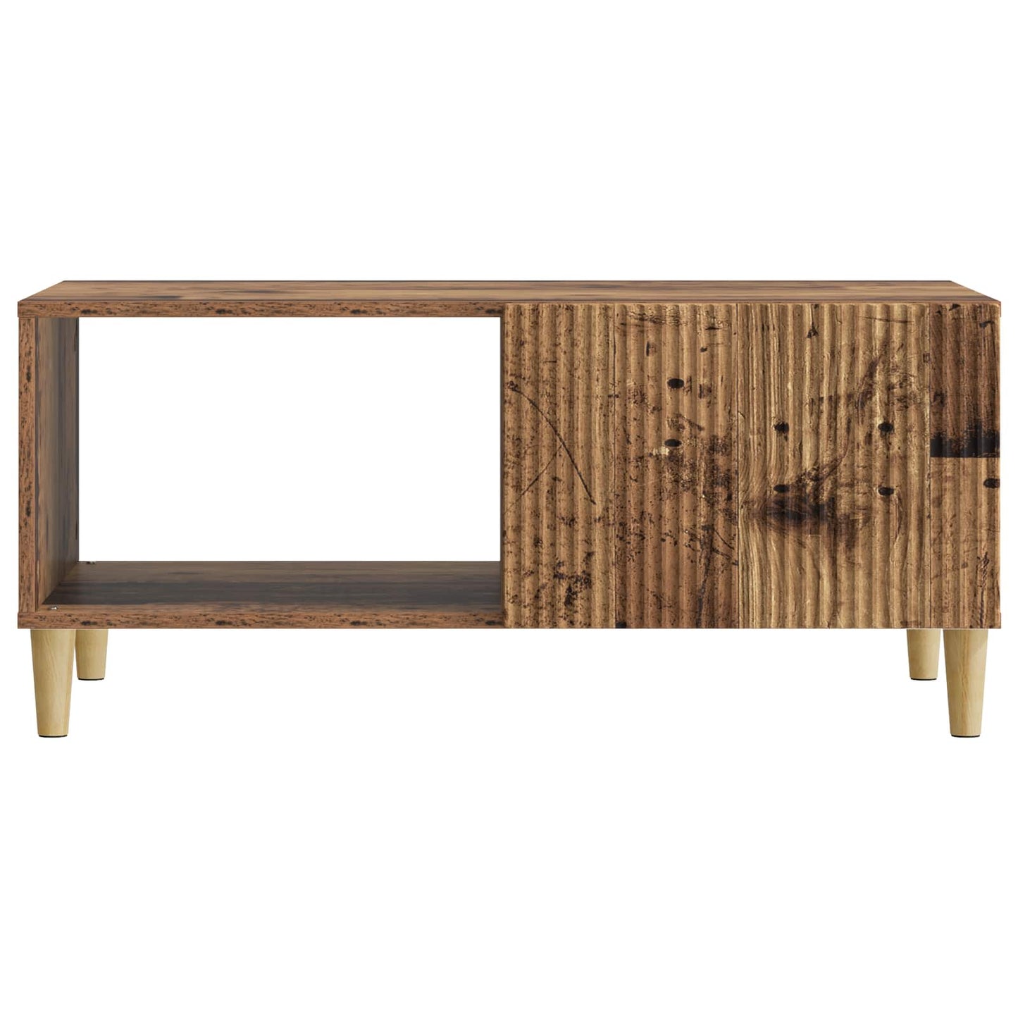 vidaXL Coffee Table Old Wood 90 x 50 x 40 cm Engineered Wood 5
