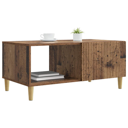 vidaXL Coffee Table Old Wood 90 x 50 x 40 cm Engineered Wood 3