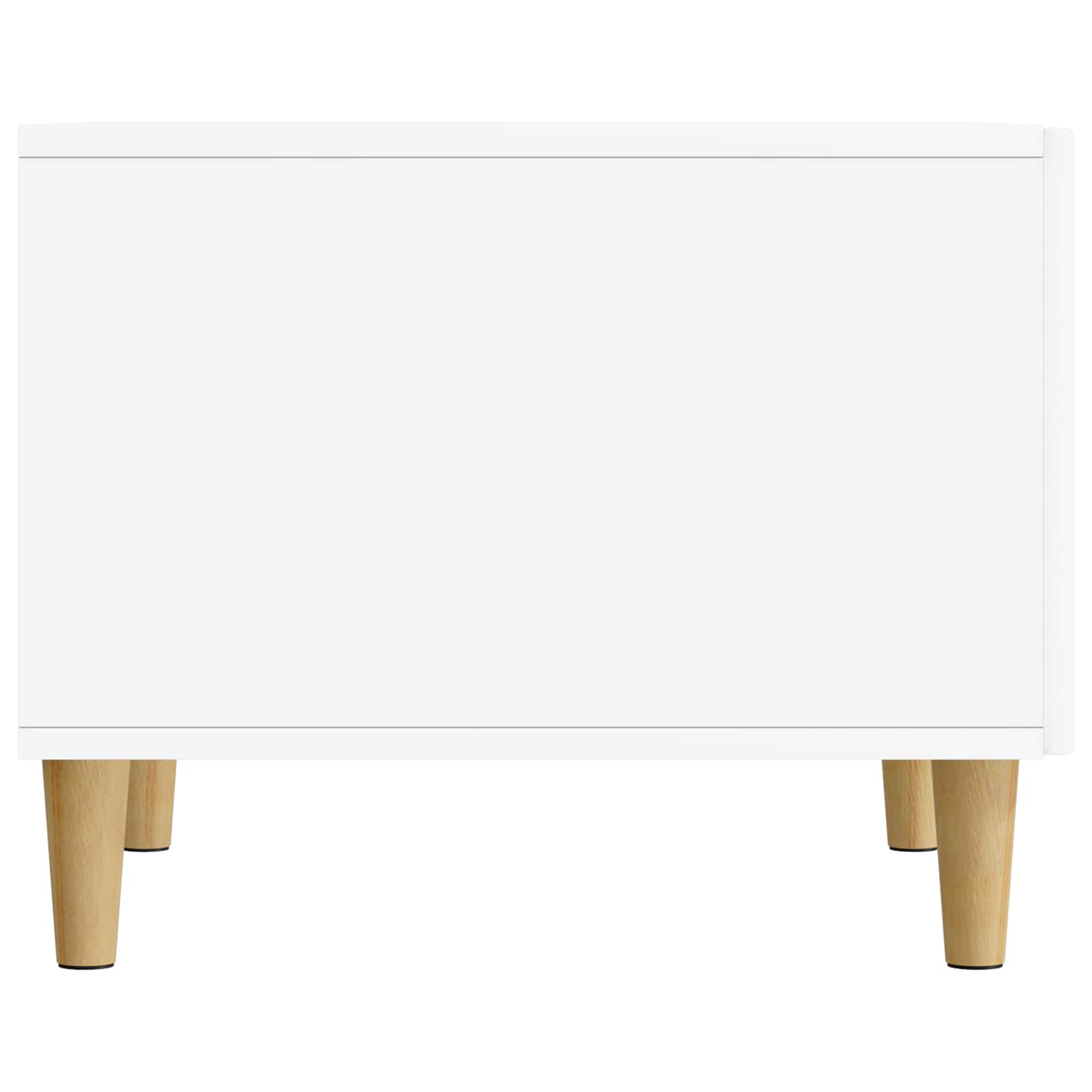 vidaXL Coffee Table with Drawer White 49 x 50 x 40 cm Engineered Wood 6