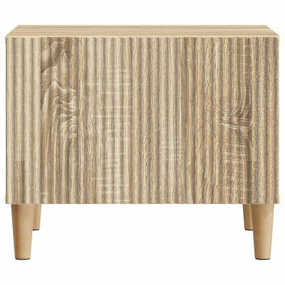 vidaXL Coffee Table Sonoma Oak 49 x 50 x 40 cm Engineered Wood 5