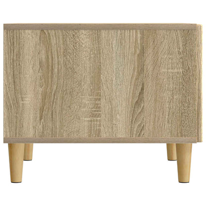 vidaXL Coffee Table Sonoma Oak 49 x 50 x 40 cm Engineered Wood 6