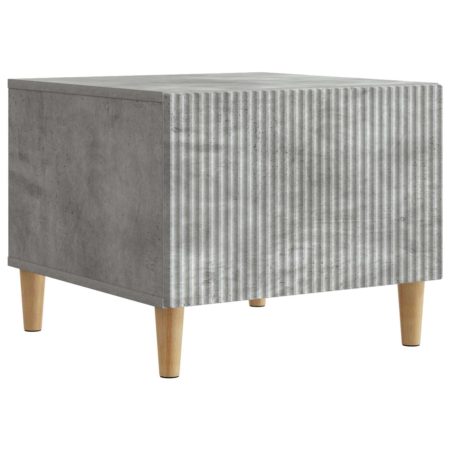 vidaXL Coffee Table Concrete Grey 49 x 50 x 40 cm Engineered Wood 2