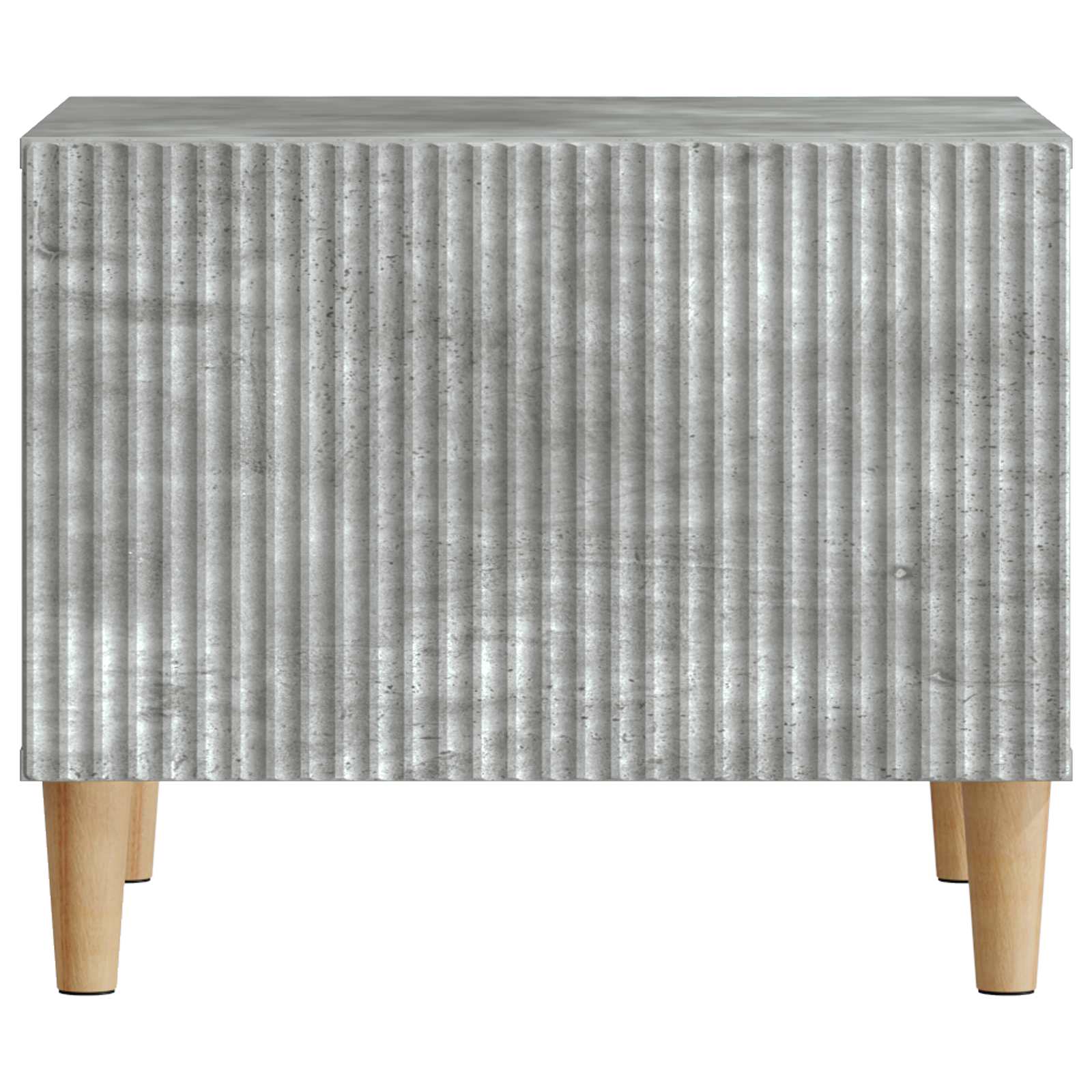 vidaXL Coffee Table Concrete Grey 49 x 50 x 40 cm Engineered Wood 5