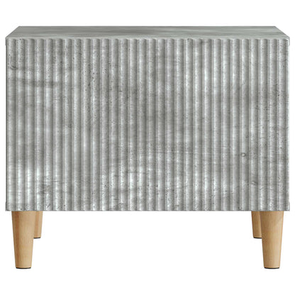 vidaXL Coffee Table Concrete Grey 49 x 50 x 40 cm Engineered Wood 5