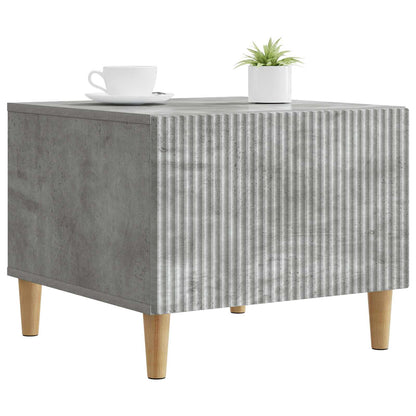 vidaXL Coffee Table Concrete Grey 49 x 50 x 40 cm Engineered Wood 3