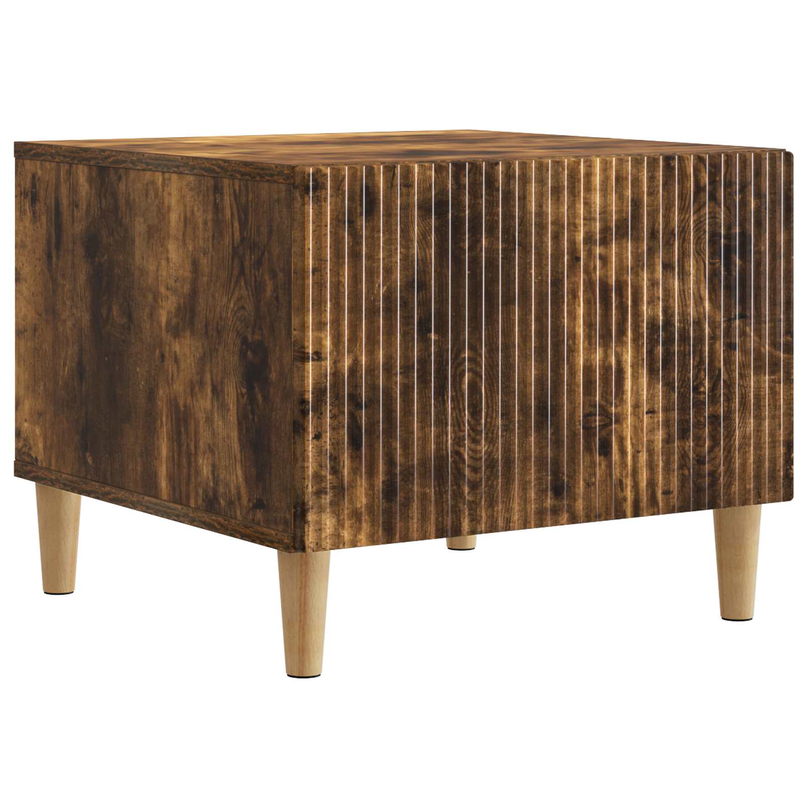 vidaXL Coffee Table Smoked Oak 49 x 50 x 40 cm Engineered Wood 2