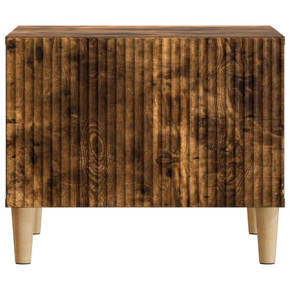 vidaXL Coffee Table Smoked Oak 49 x 50 x 40 cm Engineered Wood 5