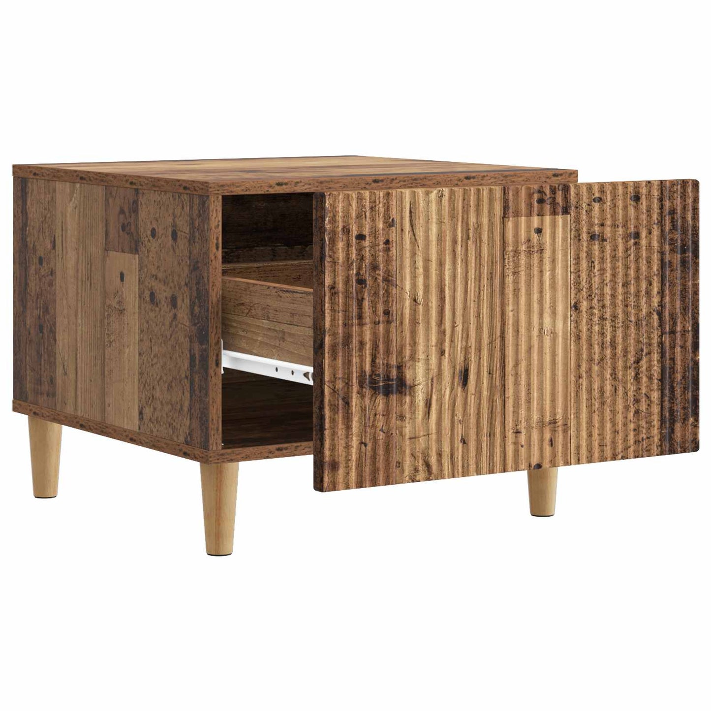 vidaXL Coffee Table Old Wood 49 x 50 x 40 cm Engineered Wood 4