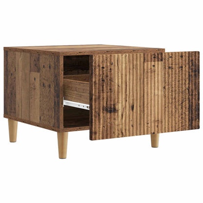 vidaXL Coffee Table Old Wood 49 x 50 x 40 cm Engineered Wood 4